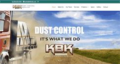Desktop Screenshot of kbkoils.com